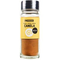 Canela molida para sazonar EROSKI, frasco 47 g