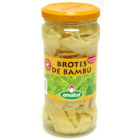 Brotes de bambú AMALUR, tarro 205 g