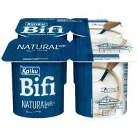 Yogur Bifi Activium natural KAIKU, pack 4x125 g