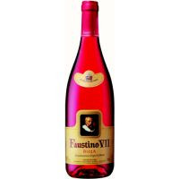 Vino Rosado Rioja FAUSTINO VII, botella 75 cl