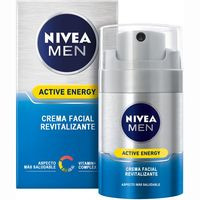 Crema facial Active Energy NIVEA MEN Q10, dosificador 50 ml