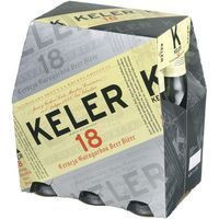 Cerveza KELER, pack 6x25 cl