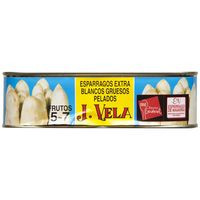 Espárrago IGP 5/7 piezas J. VELA, lata 250 g