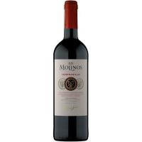 Vino Tinto Joven Valdepeñas MOLINOS, botella 75 cl