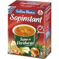 Sopinstant con verduras GALLINA BLANCA, caja 51 g