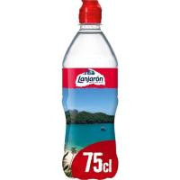 Agua mineral LANJARON, botellín tapón sport 75 cl