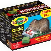 Raticida Muribron QUIMUNSA, caja 450 g