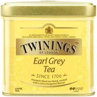 Té Earl Grey TWININGS, lata 100 g