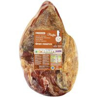 Jamón serrano gran reserva EROSKI, al corte, compra mínima 100 g