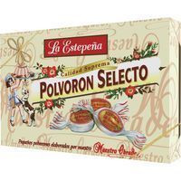 Polvorón selecto LA ESTEPEÑA, caja 500 g