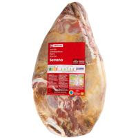 Jamón serrano curado 11 meses EROSKI, al corte, compra mínima 100 g