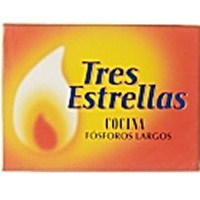 Fósforo HH100 TRES ESTRELLAS, paquete 3 uds