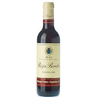 Vino Tinto Crianza Rioja BORDÓN, botellín 37,5 cl