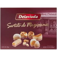 Surtido de mazapanes DELAVIUDA, caja 300 g