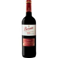 Vino Tinto Crianza Rioja BERONIA, botella 75 cl