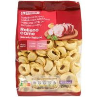 Tortellini con carne EROSKI, paquete 250 g