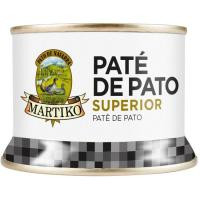 Paté de hígado de pato 75% MARTIKO, lata 130 g