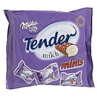 Tender leche mini MILKA, paquete 150 g