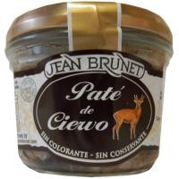 Paté de ciervo J. BRUNET, tarro 180 g