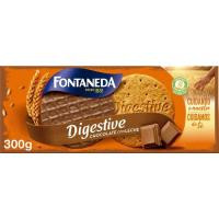 Galleta de chocolate con leche FONTANEDA DIGESTIVE, caja 300 g