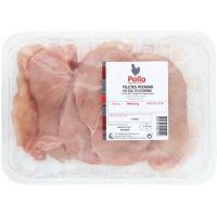 Filetes de pechuga de pollo EROSKI, bandeja aprox. 560 g