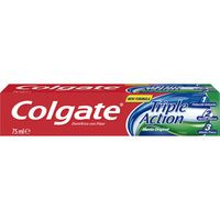 Dentífrico triple acción COLGATE, tubo 75 ml