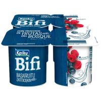 Yogur Bifi Activium con frutas del bosque KAIKU, pack 4x125 g