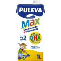 Leche infantil con Omega 3 PULEVA ENERGÍA, brik 1 litro