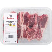 Chuletillas de cordero galés EROSKI, bandeja aprox. 500 g