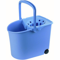 Cubo escurridor con ruedas azul TA-TAY, pack 1 unid.