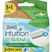 Cargador WILKINSON Intiuition Naturals, pack 3+1 uds