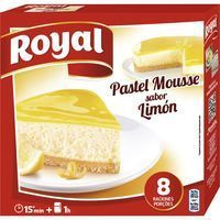 Pastel mousse sabor limón ROYAL, caja 207 g