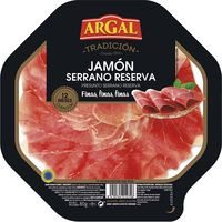 Plato de jamón ARGAL Finas, bandeja 80 g