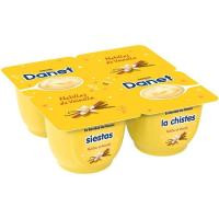 Natillas de vainilla DANONE DANET, pack 4x120 g