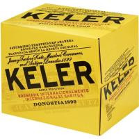 Cerveza KELER, pack botellín 12x25 cl