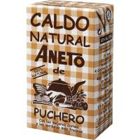 Caldo natural de puchero ANETO, brik 1 litro