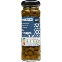 Alcaparras EROSKI, frasco 60 g