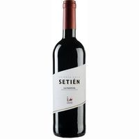 Vino Tinto Crianza La Mancha SETIEN, botella 75 cl