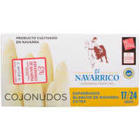 Espárrago I.G.P. Navarra 17/24 piezas EL NAVARRICO, lata 500 g