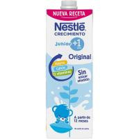 Leche creci.sin azucar original junior 1+ NESTLÉ, brik 1 litro