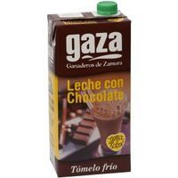 Leche con chocolate GAZA, brik 1 litro