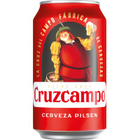 Cerveza CRUZCAMPO lata 33 cl