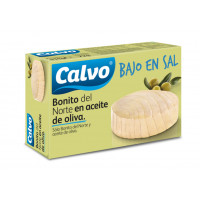 Bonito CALVO en aceite de oliva bajo en sal 72 g