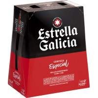 Cerveza ESTRELLA GALICIA bot. 6 x 25 cl