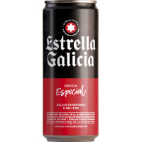 Cerveza ESTRELLA GALICIA lata 33 cl