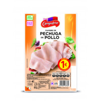 Fiambre de pechuga de pollo Campofrío lonchas 80 g