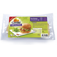 Pan burguer Gerblé sin gluten 4 unidades 300 g