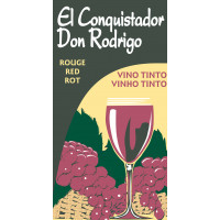 Vino EL CONQUISTADOR tinto brik 1l