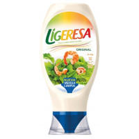 Salsa fina LIGERESA bocabajo 430 ml