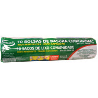Bolsa basura Selex verde 85x105 100 l 10 u